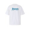 NOBADVIBEZ BLUE WHITE PRINT T-SHIRT