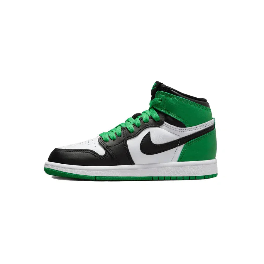 Authentic Air Jordan 1 Retro High OG 'Lucky Green' (Infant & Kids