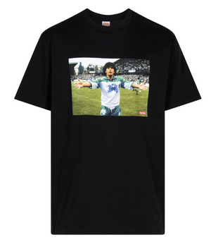 Supreme Maradona Tee Black