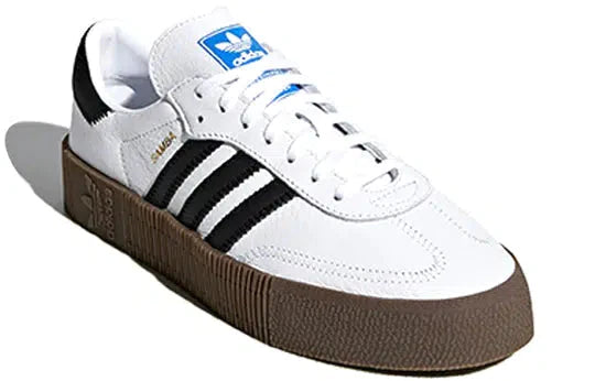 Buy Adidas Sambarose White Black Gum Women s Mad Kicks KSA Mad Kicks Saudi Arabia