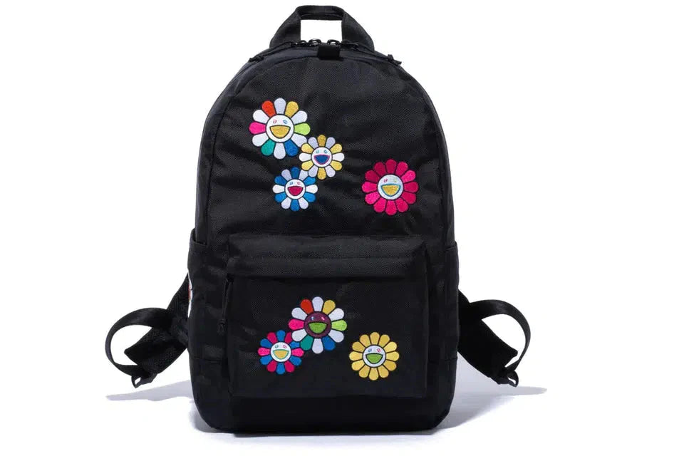 New Era x Takashi Murakami Flower Light Backpack "Black"